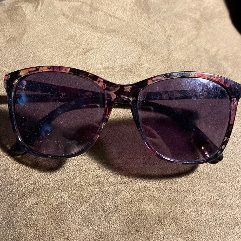 floral rimmed sunglasses